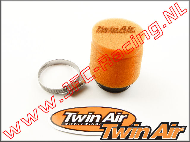 TWA 158884, Twin Air Luchtfilter met RVS Klemring (60 x 60mm)(15mm schuim)(40mm Rubber) 1st.