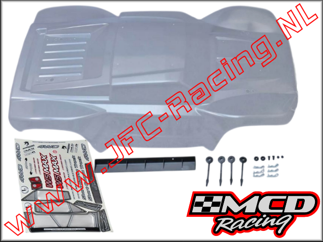 M503501P, W5 Max XL Body Shell Kit Compleet 1st. M503501P, W5 Max XL Body Shell Kit Compleet 1st.
