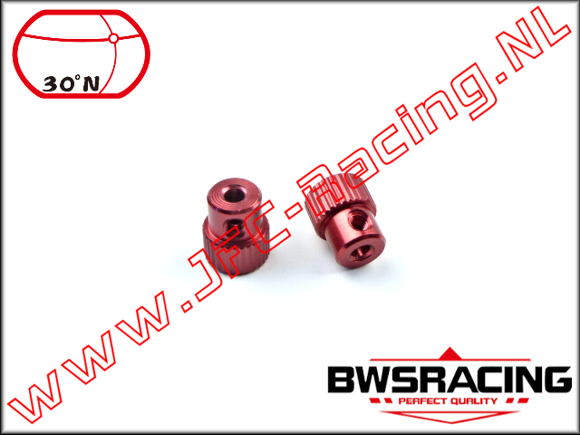 30N-55058-RED, Stelring (2,85 mm)(<FONT COLOR=ff0000>Rood</FONT>) 30º North 2st.