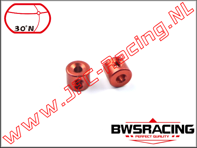 30N-55059-RED, Stelring (2,75 mm)(<FONT COLOR=ff0000>Rood</FONT>) 30º North 2st.