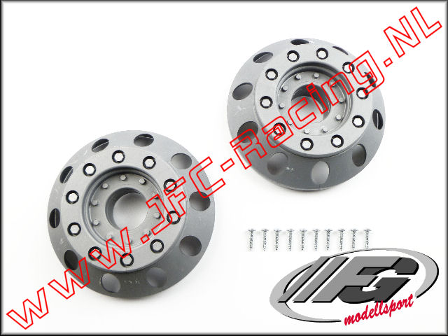 FG 3108, Velg Insert Race Truck .(<FONT COLOR=808080>Silver</FONT>)(Front)(Kunststof) 2st.