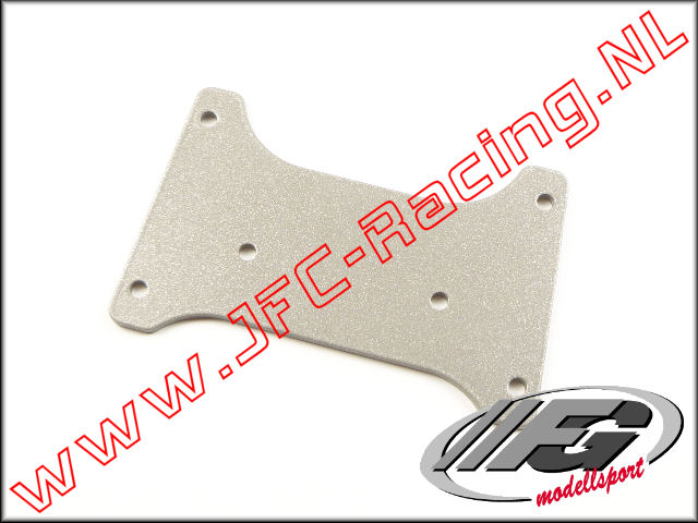 FG 60235/1, Rolbeugel Plaat Voorzijde (Aluminium)(Baja Buggy)(WB535) 1st.
