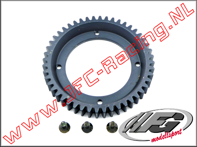 FG 6048/2, Gehard stalen Differentieel tandwiel (48T 10mm Breed) 1st.