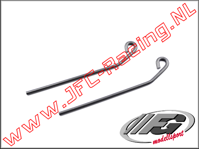 FG 6291/3, Bevestiging Stang Verenstaal Voor De FG Tuning Uitlaat 2st.