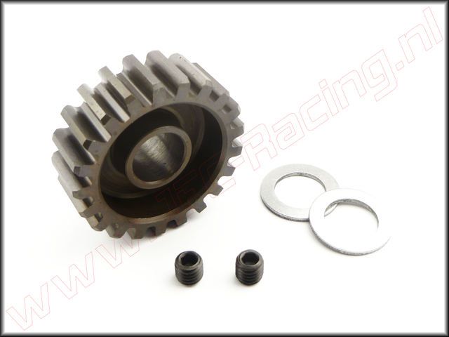 FG 6433/21, gehard stalen tandwiel (21T 12MM breed) 1st.
