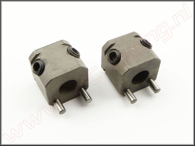 FG 8407/2, Stalen wielmeenemer met pennen (17 mm) 2st.