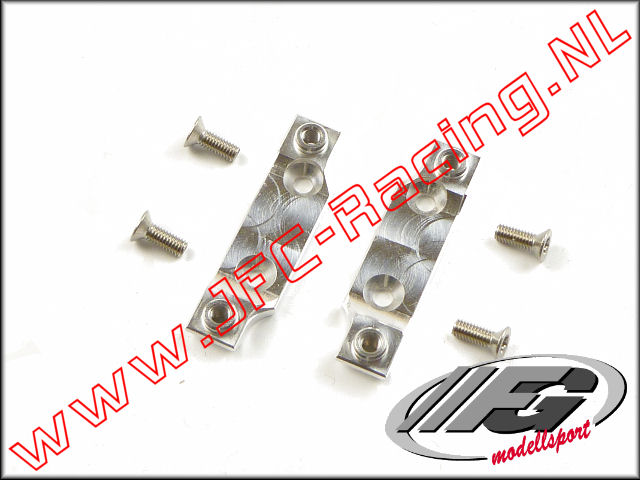 FG 9538/41, Remzadel Bevestiging Plaat (Mecatech)(Rear)(Links & Rechts) 2st.