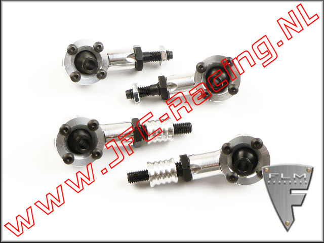 FLM 95500, Front & Rear Ball End Kit (HPI Baja 5B/5T/5SC)(6061 Aluminium) 1st.