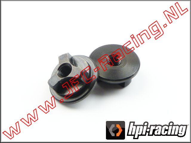 HPI 105613, Borgmoer Wielmeenemer Voor-as HD (Staal) 2st.