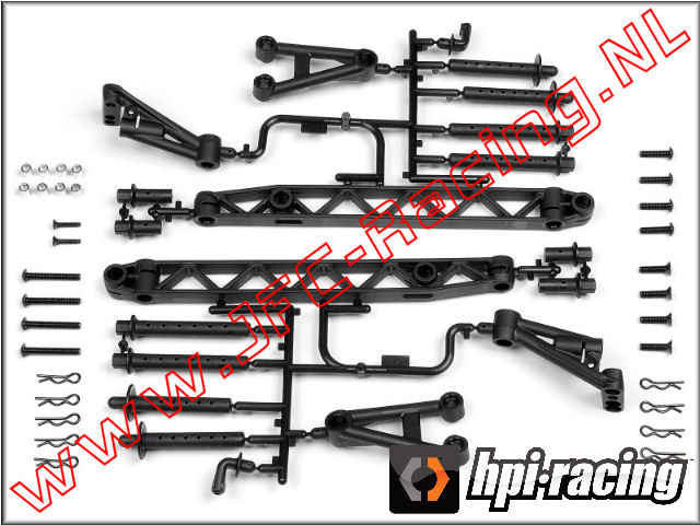 HPI 85419, Body bevesteging zijkant set.