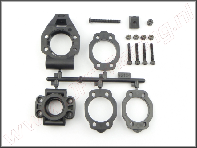 HPI 85424, Fusee achter-as set.