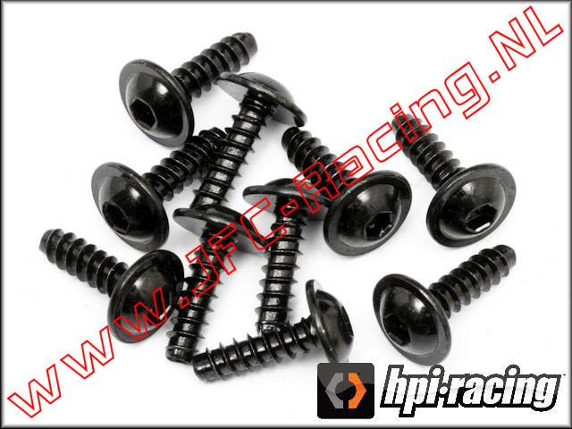 HPI Z562, Inbusparker met ring (M3 x 10mm) 10st.