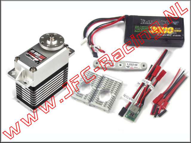 JFC 1030, Hitec HS-1005SGT High Voltage Giant Torque Servo Conversion Kit for Losi 5ive (Dubbel Hevel) 1st.