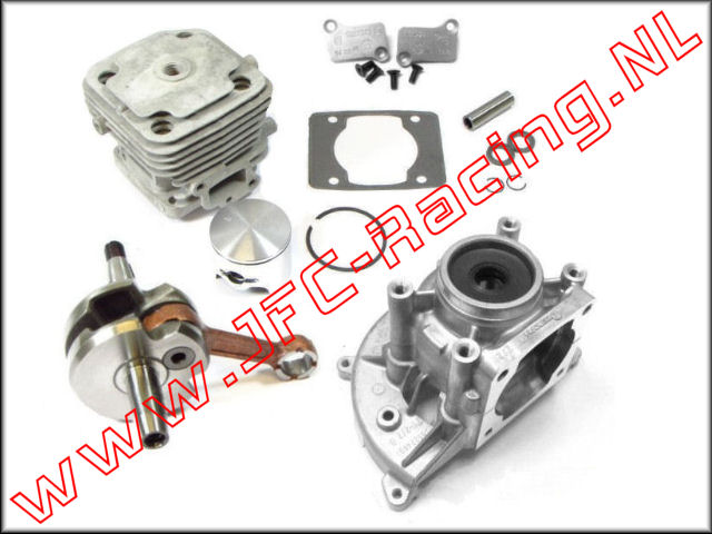 JFC 1450, G340RC Upgrade Set Voor G320RC (+2mm Stroker Kruk-as)(Aangepaste Standaard Carter) 1st.