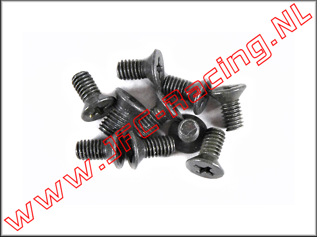 JFC 6718/6, Kreuzsenkkopf (M4 x 6mm) 10St.