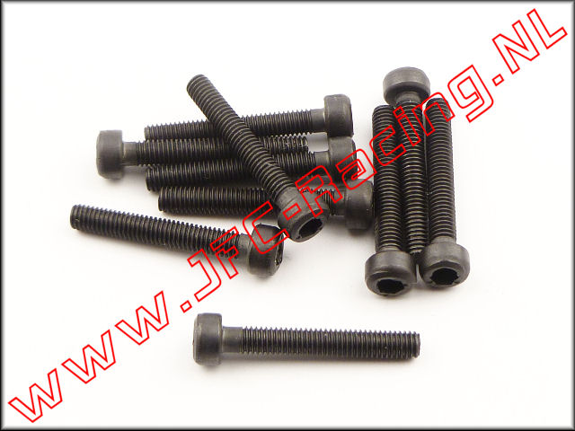 JFC 6724/20, Hex Screw Cylinder Head M3 X 20mm 10pcs.