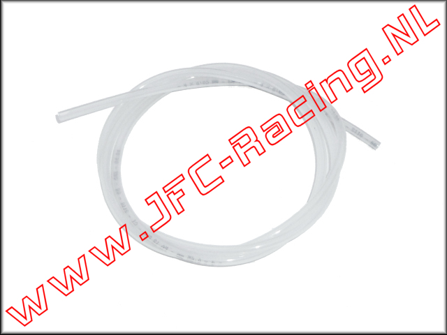 JFC 9439/30, Remleiding transparant (4.0 x 2.7 MM) 1Mtr.
