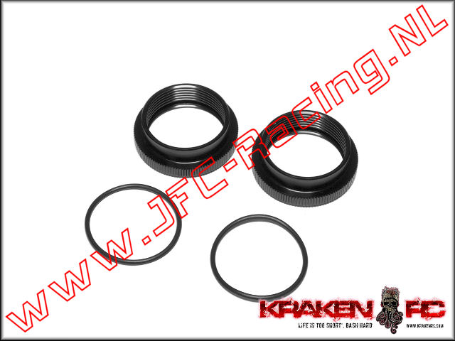KV2241, VEKTA.5 F/R Alum Shock Adjuster Ring 2st. <BR>