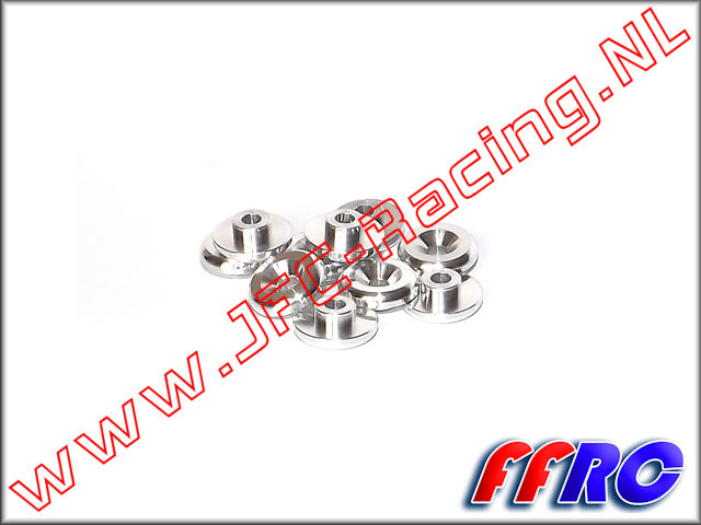 L5T003, FullForce RC Losi 5IVE-T Aluminum Body Washers 10pcs,