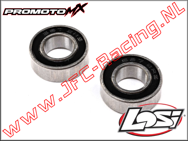 LOS 267002, Promoto-MX kogellager 7 x 14 x 5 mm 2st.