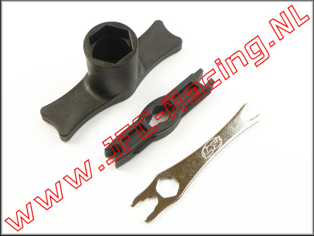 LOSB 4610, Wiel, Schokdemper en Multi Tool Set 1st.