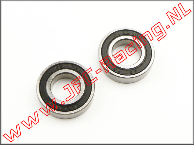 LOSB 5972, Wiellager Buiten Zijde Lichtlopend (12 x 24 x 6mm)(Losi 5ive-T) 2st.