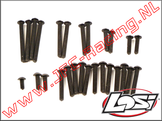 LOSB 6085, Linsenschraube Set M4, 5IVE-T 27St.