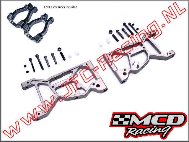 M300106X, Front Wishbone Alloy Set (Opt.) 1Set.