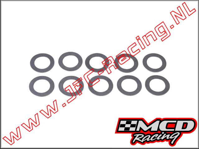 M615601S, LSD differentieel Shim 10 x 16 x 0,5 10st.