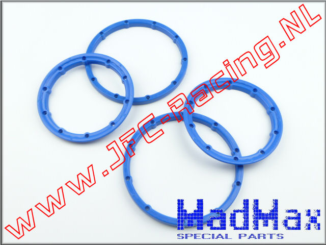 MM 1170, Madmax High Quality Beadlock Ring (2x Outside / 2x Inside)(<FONT COLOR=0000ff>Blue</FONT>)(MadMax) 2st.