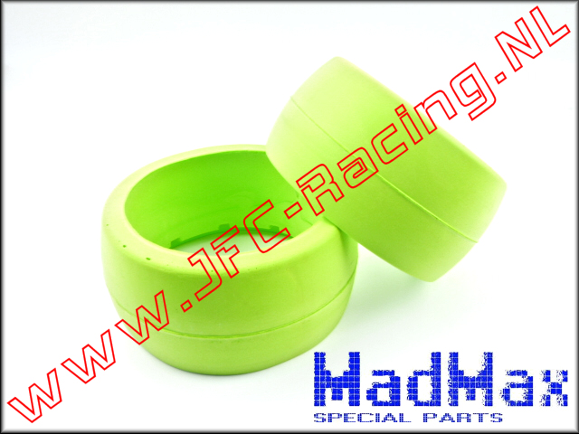MM 1183, Madmax Inner Foam (Achter)(120 x 80 mm)(<FONT COLOR=00ff00>Groen</FONT>)(MadMax) 2st.