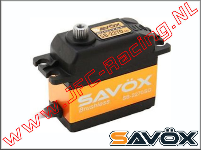 SB-2270SG, Servo Savöx SB-2270SG (25T)(32kg-0,12s @ 7,4V) 1st.