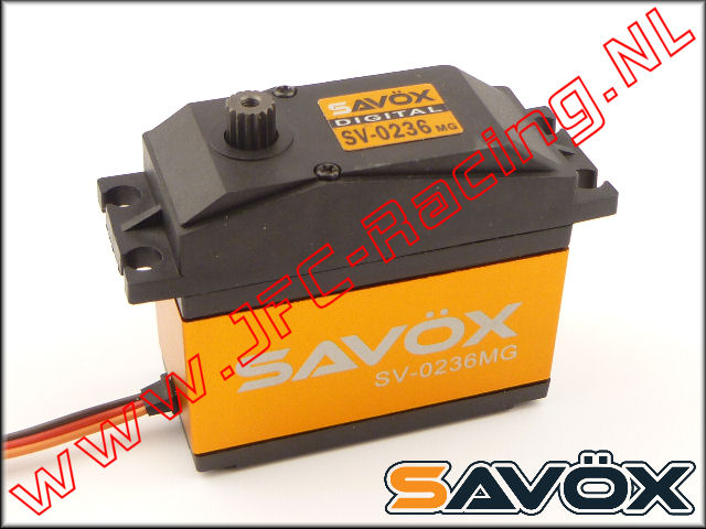 SV-0236MG, Servo Savox SV-0236MG Digital High Voltage (40kg-0,17s @ 7,4V)(15T) 1st.