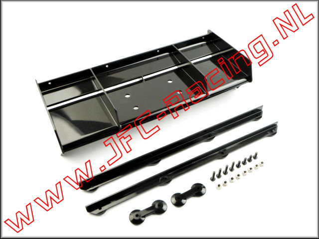 TLR 250001, Spoiler & Aileron Flaps (Black)(TLR)(Losi 5ive-B) 1st.
