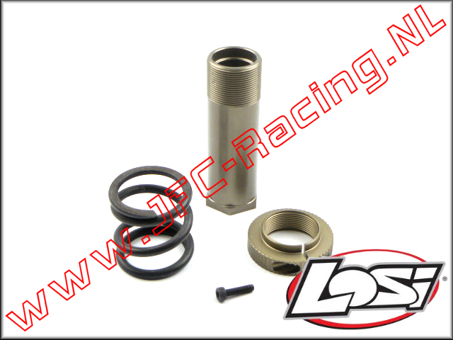 TLR 251003, Servo Saver Huls/Veer/Ring (Aluminium/Staal) 1st.