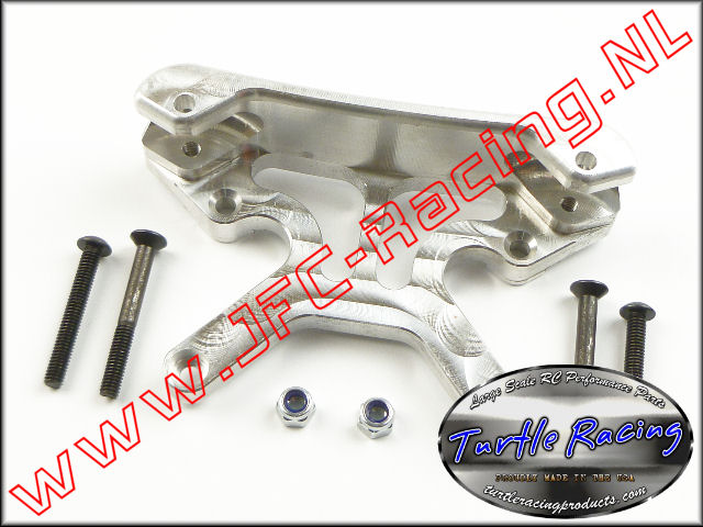 TUR 0007-SI, HD Front Shock Tower/Mount (HPI Baja 5B)(<FONT COLOR=808080>Silver</FONT>)(Turtle Racing) 1st.