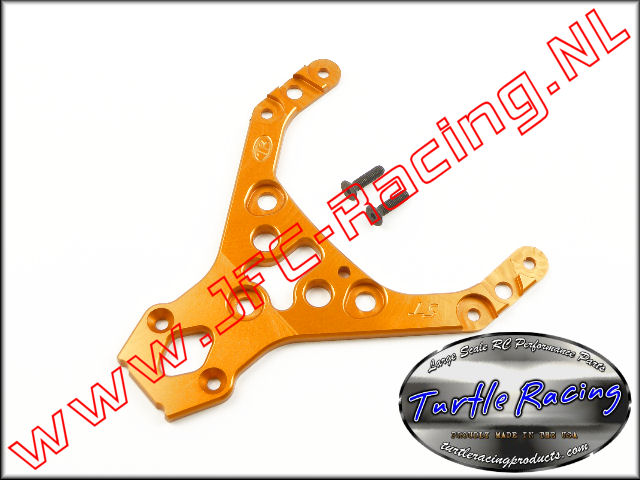 TUR 00014-OR, HD Top Plate (HPI Baja 5T / 5SC)(<FONT COLOR=ff7301>Orange</FONT>)(Turtle Racing) 1st.