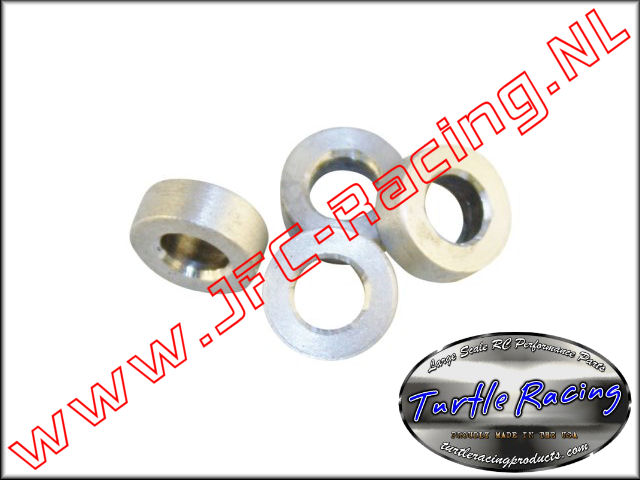 TUR 0017, Bushings Rear Shock Tower (HPI Baja 5B / 5T / 5SC)(Turtle Racing) 4st.