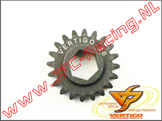 VTG 101120, Vertigo 20T Steel Pinion gear (12mm Hex Drive Clutch Bell) 1st.