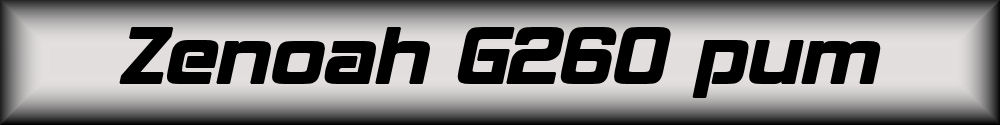 Zenoah G260 pum Zenoah G260 pum
